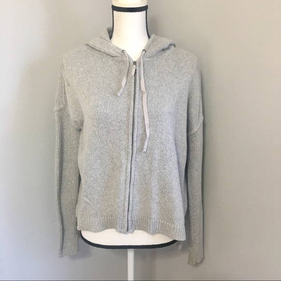 Athleta knit “revive” zip up hooded sweater - Picture 2 of 6